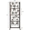 Ejoy 82'' x 32'' x 24'' Brown Decorative Metal Trellis Standing Panel Outdoor/Indoor MT_Bamboo82x32x24inch - alternate 3